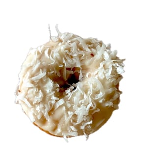 vanilla cake with coconuts