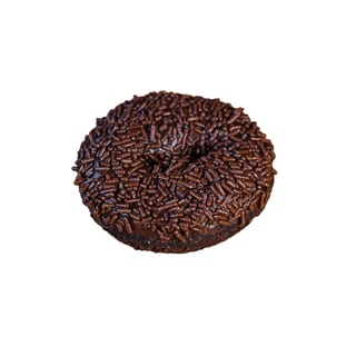 Devil Food Cake with Chocolate Sprinkles