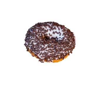 Vanilla Cake with Chocolate Sprinkles
