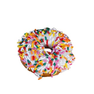 Vanilla Cake with Candy Sprinkles